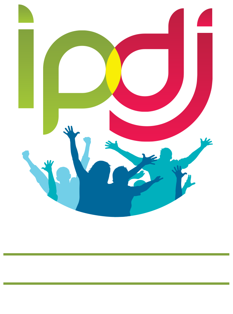 IPDJ CORES Lettering branco